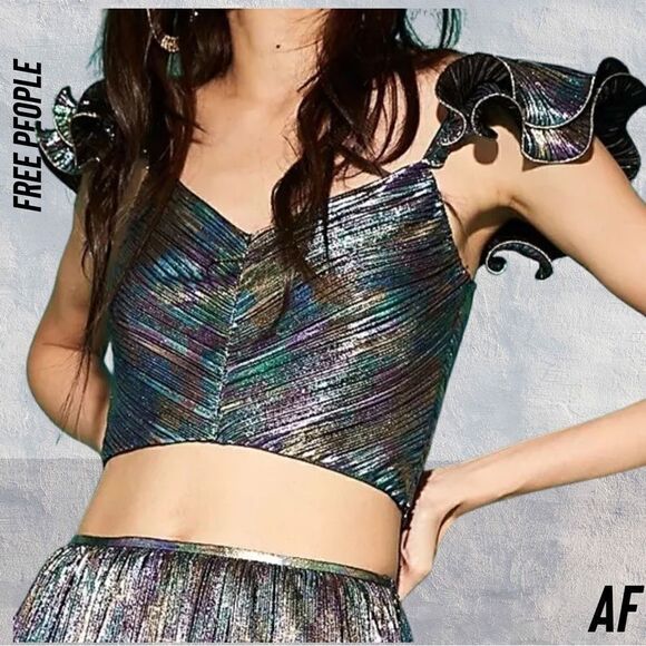 FREE PEOPLE BY SAYLOR GIANNA SET NWT LARGE - Picture 7 of 9